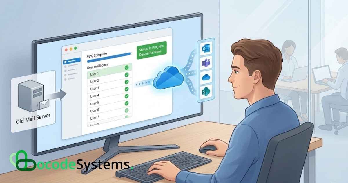 Microsoft 365 Email Migration Without Downtime or Data Loss